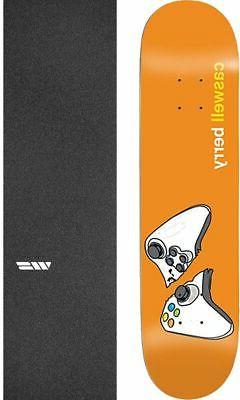 S Cocktail 8.5" Skateboard Deck + Griptape