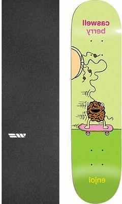 S Dingleballdom 8.5" Skateboard Deck + Griptape