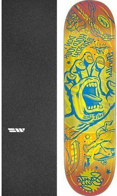 S Flash Hand 8.25" Skateboard Deck + Griptape