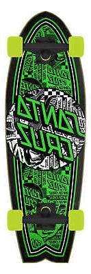 Santa Cruz Flier Collage Shark Cruiser Complete Sz 27.7 x 8.
