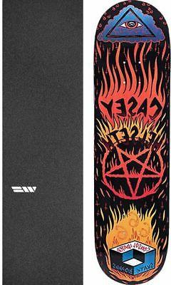 S Hellfire 8.25" Skateboard Deck + Griptape