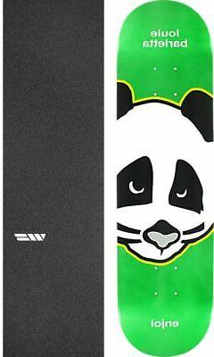 S Kiss Metallic 7.75" Skateboard Deck + Griptape