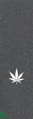 MOB LASER-CUT WEED LEAF SINGLE SKATE GRIP SHEET GRIP 9x33