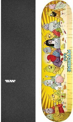 S Last Supper 8" Skateboard Deck + Griptape