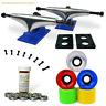 Trucks Combo Set W/ 62mm Gel Wheels + 7.675" Blue Trucks