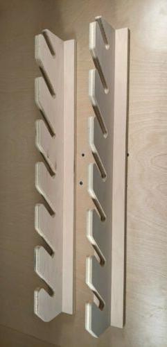 & Snowboard Home Wall Display Rack Holds 7 Decks/ 4 Complete