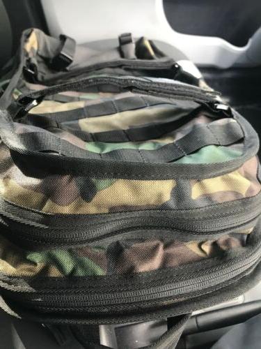 Nike Sb Rpm Skateboard Backpack Bag Green Brown