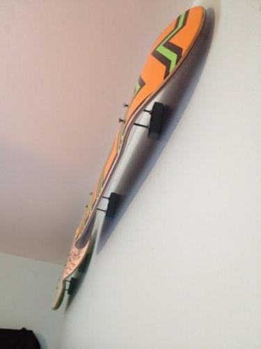 Longboard Deck Display Wall Mount Hanger  Skate