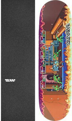S Tmnt Arcade Everslick 8.5" Skateboard Deck + Griptape