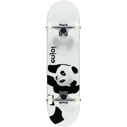 whitey panda complete skateboard white