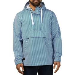 Ing Anorak Jacket Blue White Ripstop Oversized Men's New L $