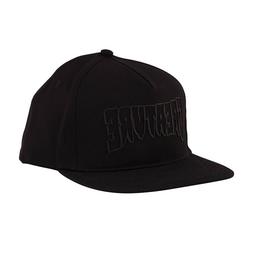 Snapback Hat Black/black