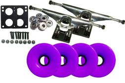Trucks & Wheels Combo 76mm Purple