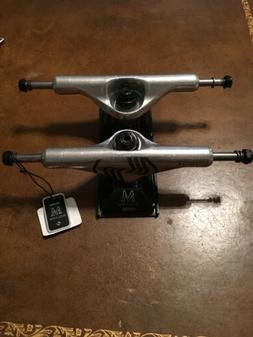 SILVER M Class Pro 8.5&rdquo; Hollow Trucks, Grip, Bearings, Whe