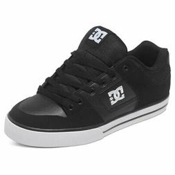 DC Shoes Men's Pure M Sneaker Shoes Black Kicks Trainers Spo