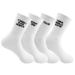 Socks Fuck-off Print Funny Casual Fashion Socks