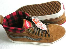 Vans Womens Sk8-Hi MTE Glazed Ginger Brown Marshmallow Skate