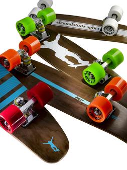 Complete Wooden Penny Maple 22" Board Ridge Dark Dye