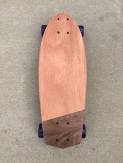 -  Half Moon Dark  Solid Wood - Mahogany & Walnut