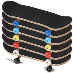 Mini Wooden Fingerboard Finger Skate Board Box Foam Tape Kid