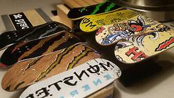Monster Energy Metal Bottom Wooden Fingerboard Deck