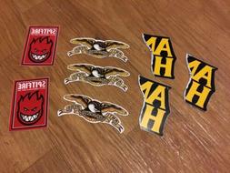 NEW 8 LOT STICKERS ANTIHERO ANTI HERO EAGLE SPITFIRE BIG HEA