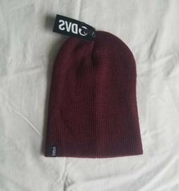 Shoe Co. Maroon Burgundy Red Acrylic Unisex Osfm