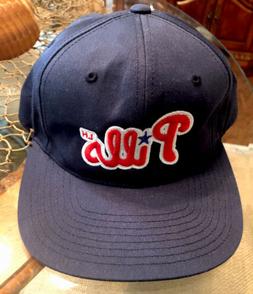 New/Lurk Hard PHILLS SnapBack Hat Cap Navy Blue~Skate/Skateb