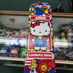 Hello Kitty Mike Carroll 2009 8" Skateboard Deck