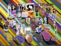 Sticker -cliver Ripper Spoof Morrissey Prince Cobain +