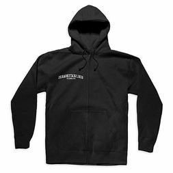S Arched L.a. Hooded Sweatshirt Zip Hoodie Jacket Mens Large