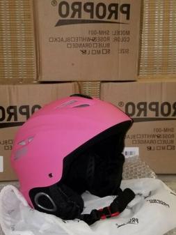 NIB Propro Pink Ski/ Snowboard Helmet Size Adult Large Skate