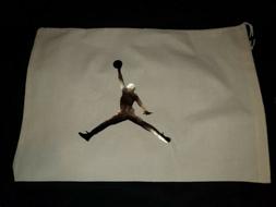 Nike Air Jordan Cotton Drawstring Dust Cover W/ Gold Jumpman