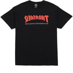 Magazine Two Tone Black Tees