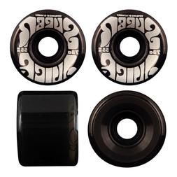 Wheels 55mm Mini Super Juice 78a Trans Black