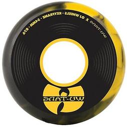 OJ Wu-Tang Keyframe Wheels Set Black Yellow 54mm/87a
