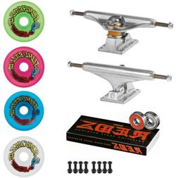 Package Independent Trucks Santa Cruz Vomits Wheels Bones