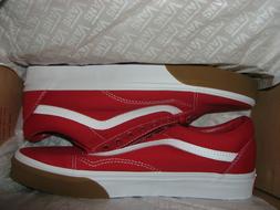 Shoes Red Canvas Gum Bumper 9.5 10 10.5