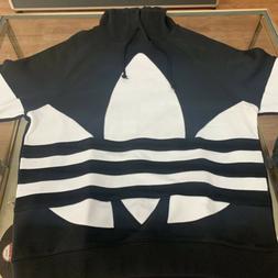 Adidas Originals Hoodie - Size Medium - Black & White