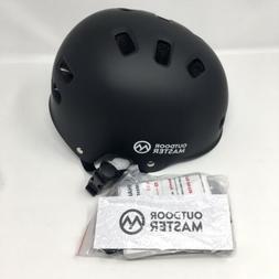 Cycling Helmet - Astm & Cpsc Certified , Medium ,black