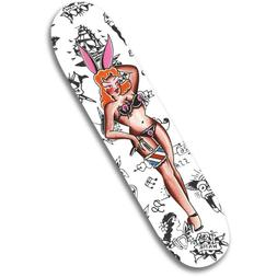 Tip Top Industries Playboy Bunny Girl Skate Deck Cruiser Boa