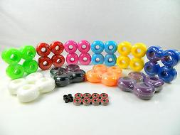 52mm Color Wheels + Abec 7 Color Bearings + Spacers