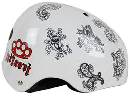 Helmet Cpsc One Size Fits All White Bandana