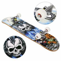 S Pro 31 Inches Complete Skateboards For Teens Beginners Gir