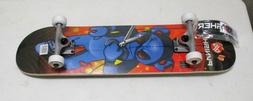S Puppet 31-inch Double Kick Concave Complete Skateboard