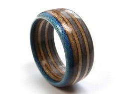 Wooden Ring Wood Handmade Band Rings Custom Mens Womens
