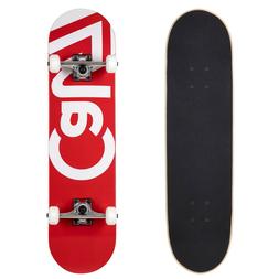 Cal 7 Red Tundra Complete 8.0 Inch Skateboard
