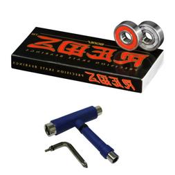Bearings 8mm Size 608 8 Pack + Spacers And Blue T-tool