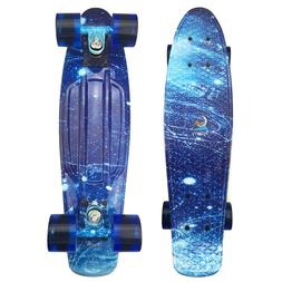 Complete 22" Board Galaxy Blue Drifting Boards Us
