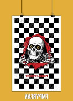 Poster Vintage Skater Art Print